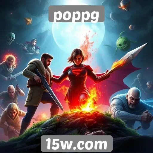 Comparativo de jogos populares no site poppg